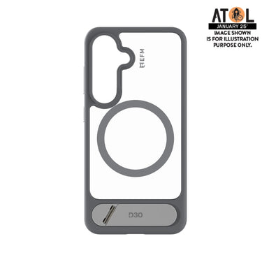 EFM Alta Case with D3O BIO for Samsung Galaxy S25 Plus - Grey/Clear